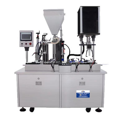 품질  Work Efficiently Cosmetic Cream Filling Machine For Bottle Factory Pneumatic Driven 공장