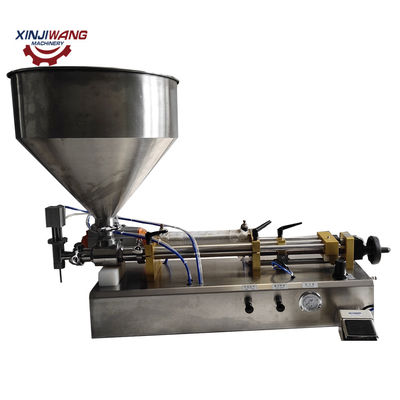 품질  Semi Automatic Food Tomato Sauce Honey Vegetable Oil Essential Oil Filling Machine Filler With Good Price 공장