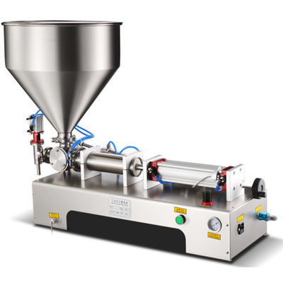 Hotels Semi-automatic Cosmetic Ice Cream Filling Machine For Cream