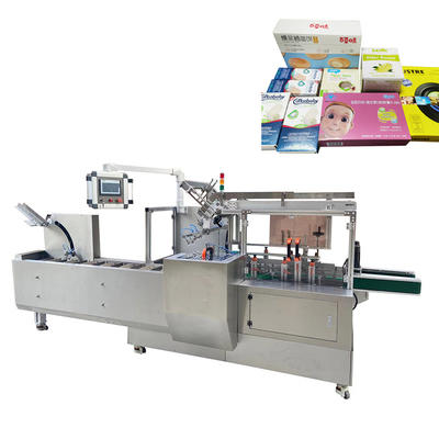 Full Automatic Hot Tube Package Machine Hot Glue Sealing Box Food Melt Glue Soap Bottle Face Mask Cardboard Box Cosmetic Packaging Machine